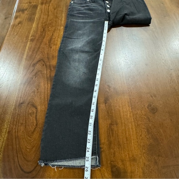 J. Crew 9" Demi-Boot Crop Jean in Charcoal Size 27 - Picture 11 of 12